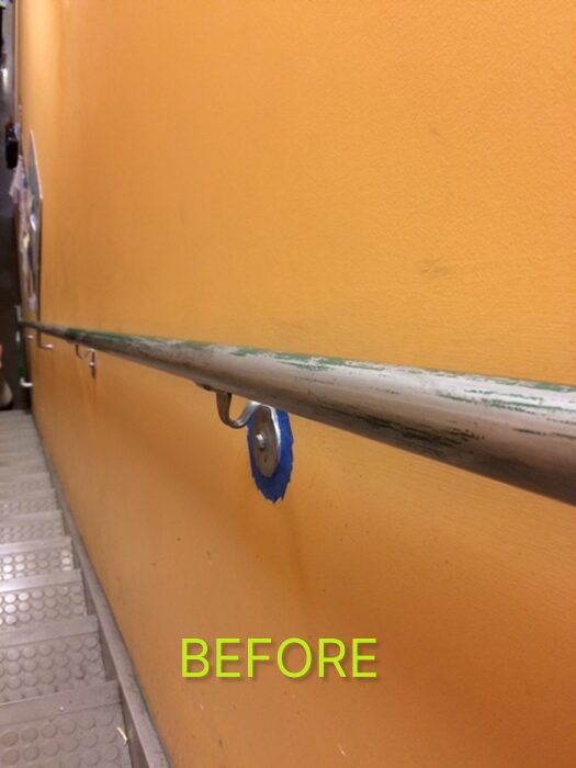 Before Stair Rail